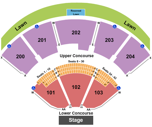 Shoreline Amphitheatre Imagine Dragons Seating Chart